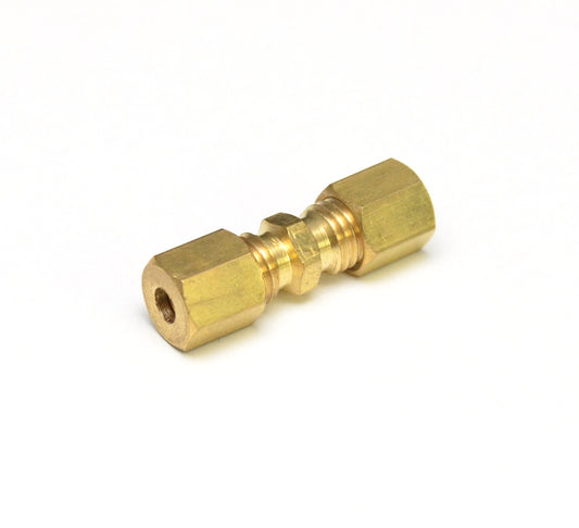 1/8 Tube Od Straight Union Coupling Compression Fitting for Copper Tubing Water Air Oil