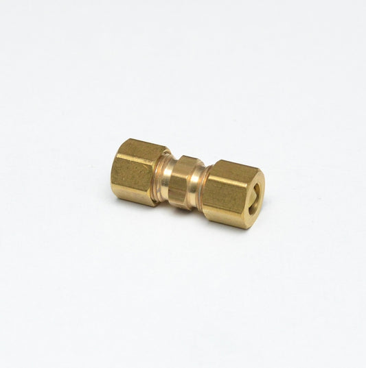 3/8 Tube Od Straight Union Coupling Compression Fitting for Copper Tubing Water Air Oil