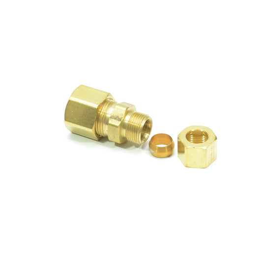 1/2 to 3/8 Tube Od Reducer Union Coupling Compression Fitting for Copper Tubing Water Oil