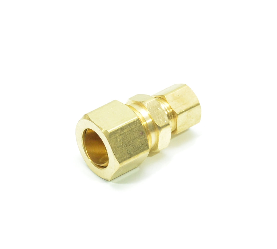 5/8 to 3/8 Tube Od Reducer Union Coupling Compression Fitting for Copper Tubing Water Oil