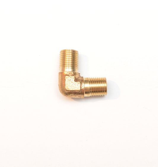 1/8" BSP Male Brass 90 Degree Elbow British Pipe Thread