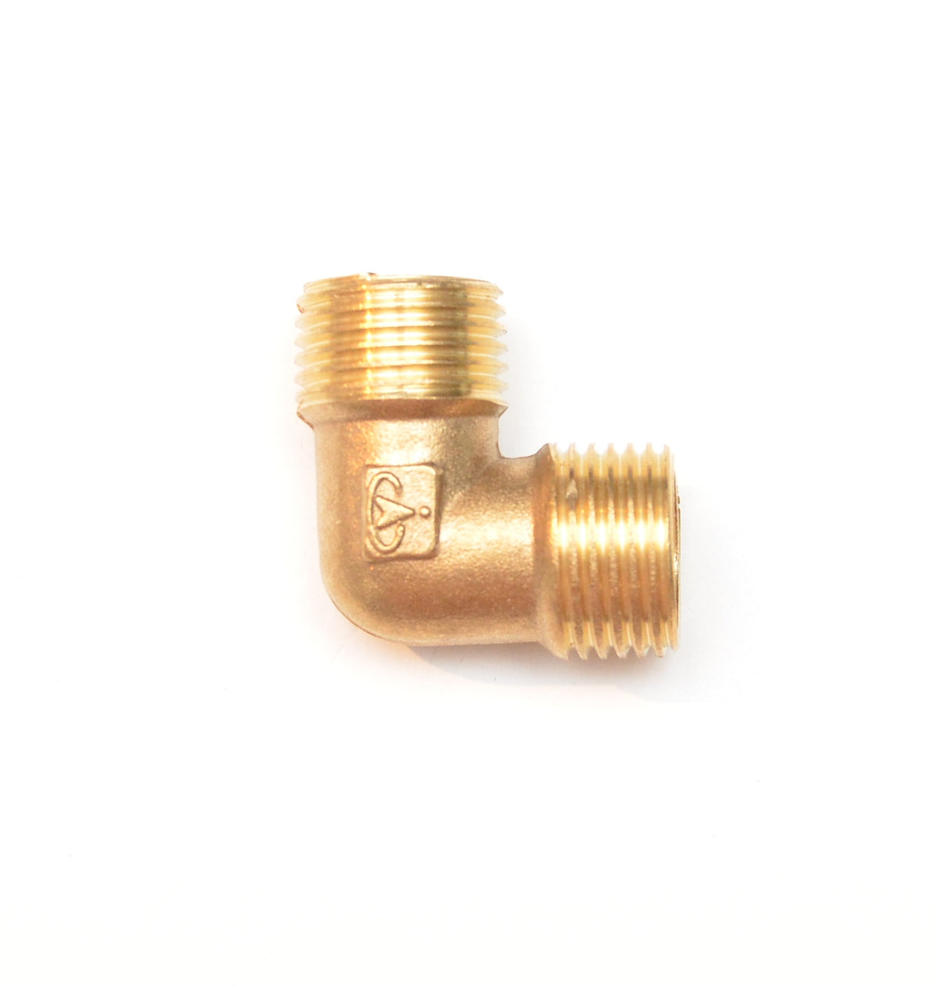 1/2" BSP Male Brass 90 Degree Elbow British Pipe Thread