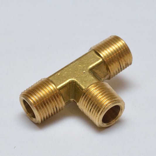 3/8" BSP Male Tee British Pipe Fitting