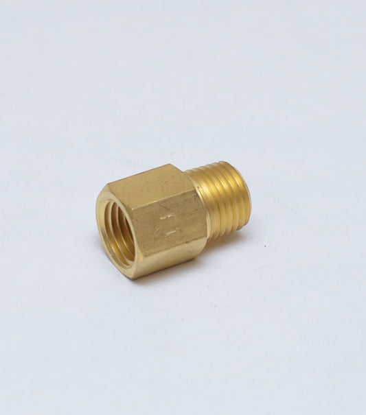 1/4" BSP Female - 1/4" BSP Male British Brass Pipe Adaptor