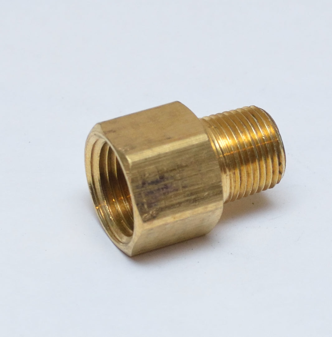 1/2" BSP Female - 3/8" BSP Male REDUCER British Brass Pipe Adaptor