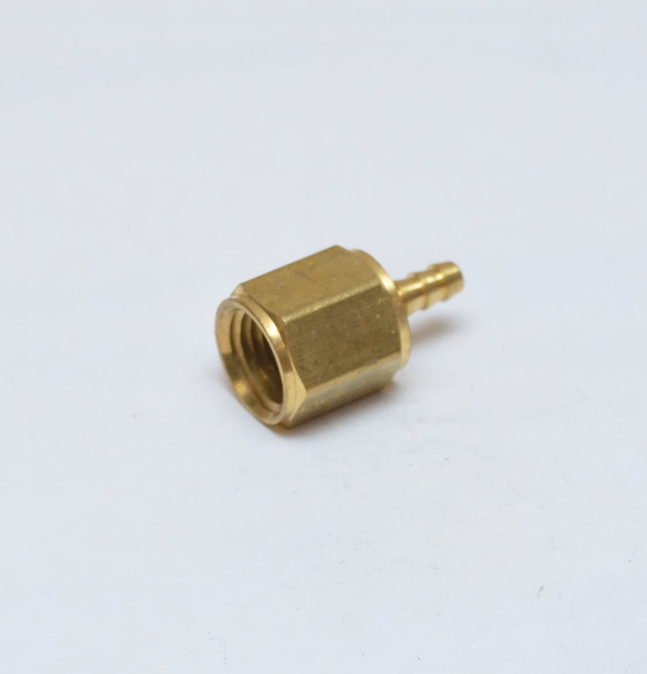 1/8 ID Barb 1/4 Female Npt Straight Hose End Fitting Brass Water Oil Air Gas