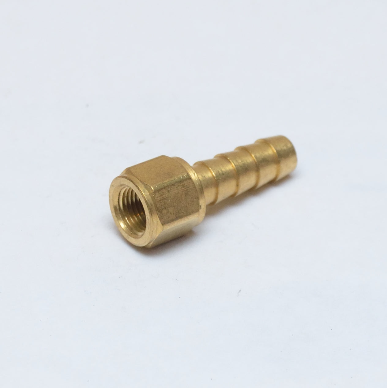 5/16 ID Barb 1/8 Female Npt Straight Hose End Fitting Brass Water Oil Air Gas