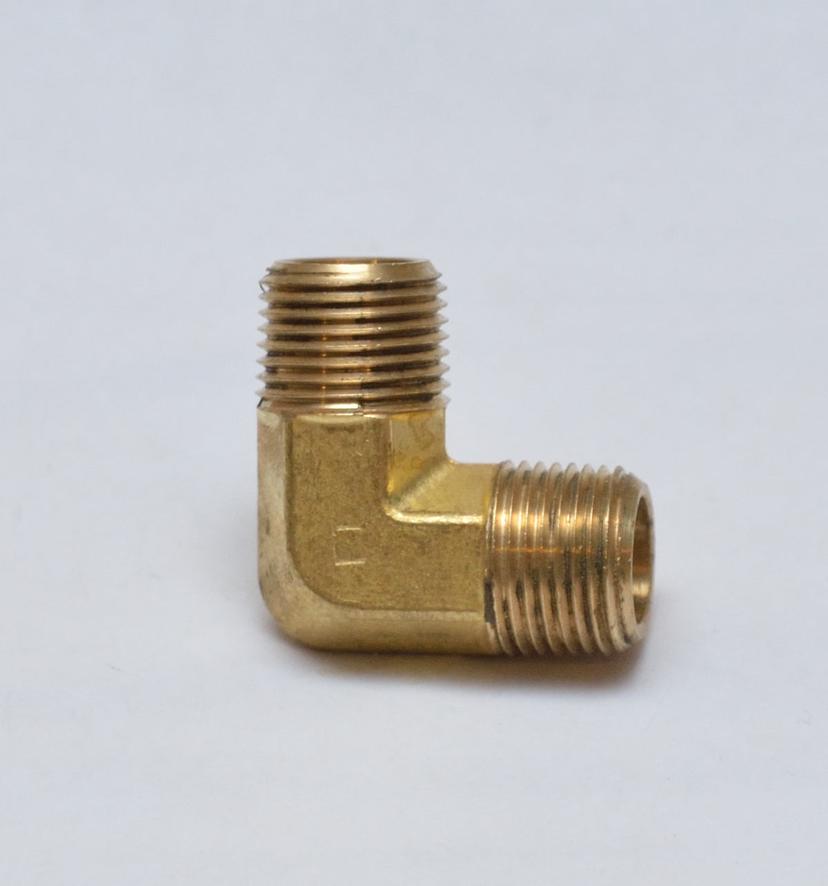 90 Degree Male Elbow 3/8" Npt Male Pipe Brass Fitting