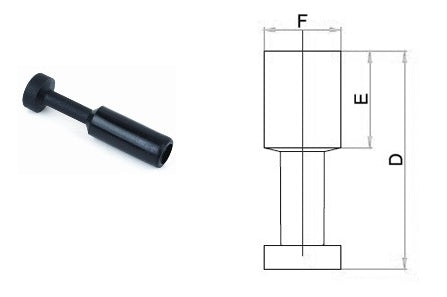 FasParts 5/32" OD Plastic Plug for Push to Connect