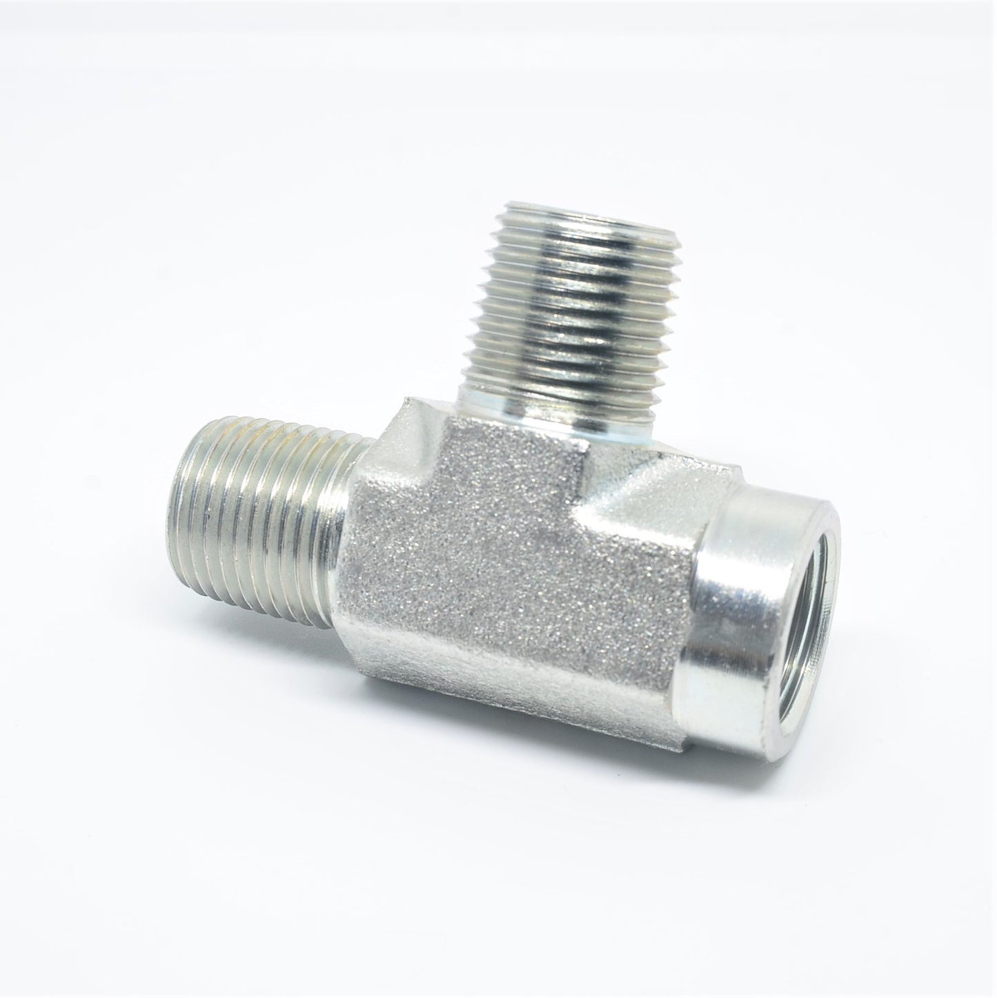 1/2 Npt Male to Female Reverse Street 3 Way Tee Steel Fitting Water Oil Gas Boat Air Fuel WOG