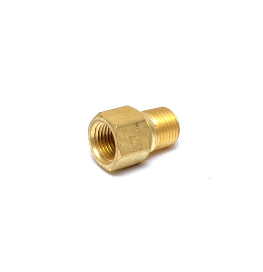 1/8" Bspp (G) Female British Parallel to 1/8" Npt Male American Brass Pipe Adapter