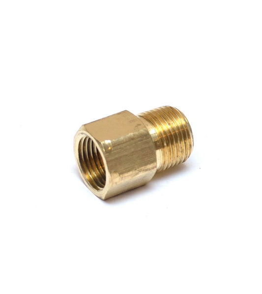 3/8" Bspp (G) Female British Parallel to 3/8" Npt Male American Brass Pipe Adapter