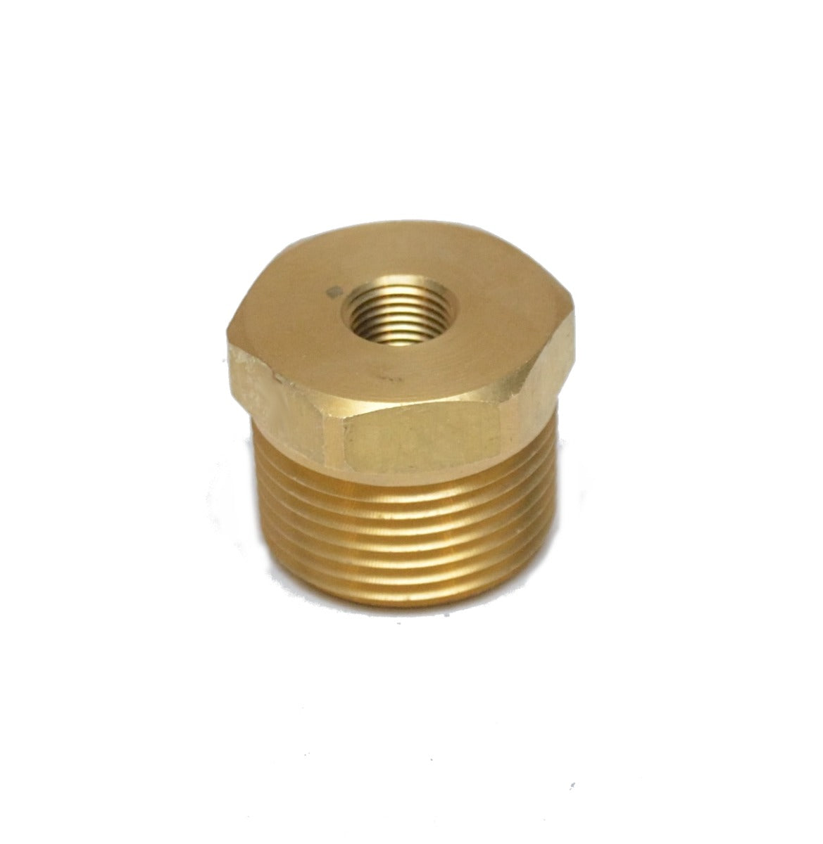 3/4 Male to 1/8 Female Npt Brass Pipe Reducer Bushing Fitting Water Fuel Gas Oil