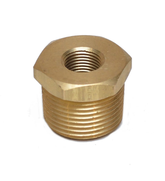 1 inch Male to 3/8 Female Npt Brass Pipe Reducer Bushing Fitting Water Fuel Gas Oil