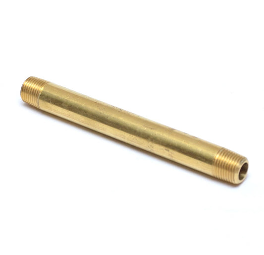 FasParts Brass Long Nipple 1/8" NPT Male - 3-1/2" 113-A3-1/2