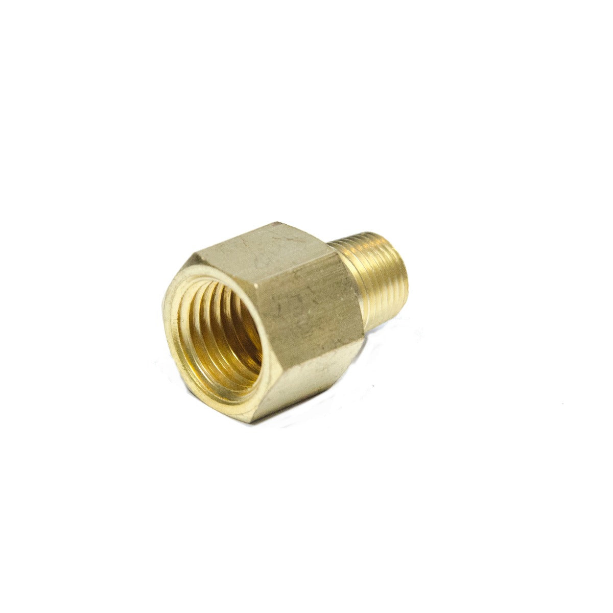 Reducer 1/4 Female Npt to 1/8 Male Npt Pipe Adapter Brass Fitting Water Air Gas Fuel