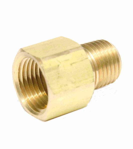 3/8 Female Npt to 1/4 Male Npt Reducer Pipe Adapter Brass Fitting Water Air Gas Fuel