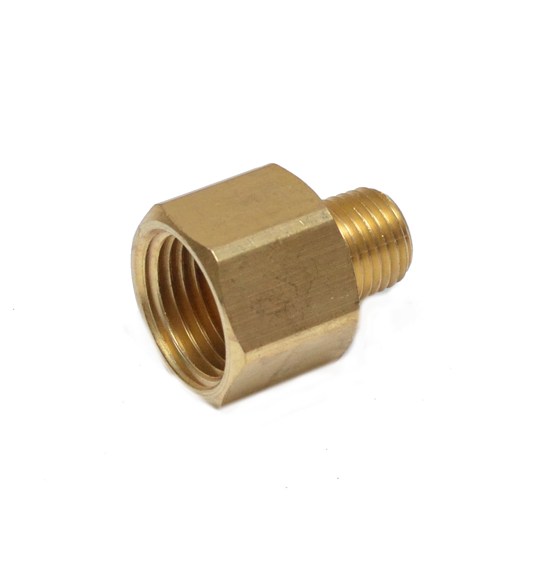 Reducer 1/2 Female Npt to 1/4 Male Npt Pipe Adapter Brass Fitting Water Air Gas Fuel