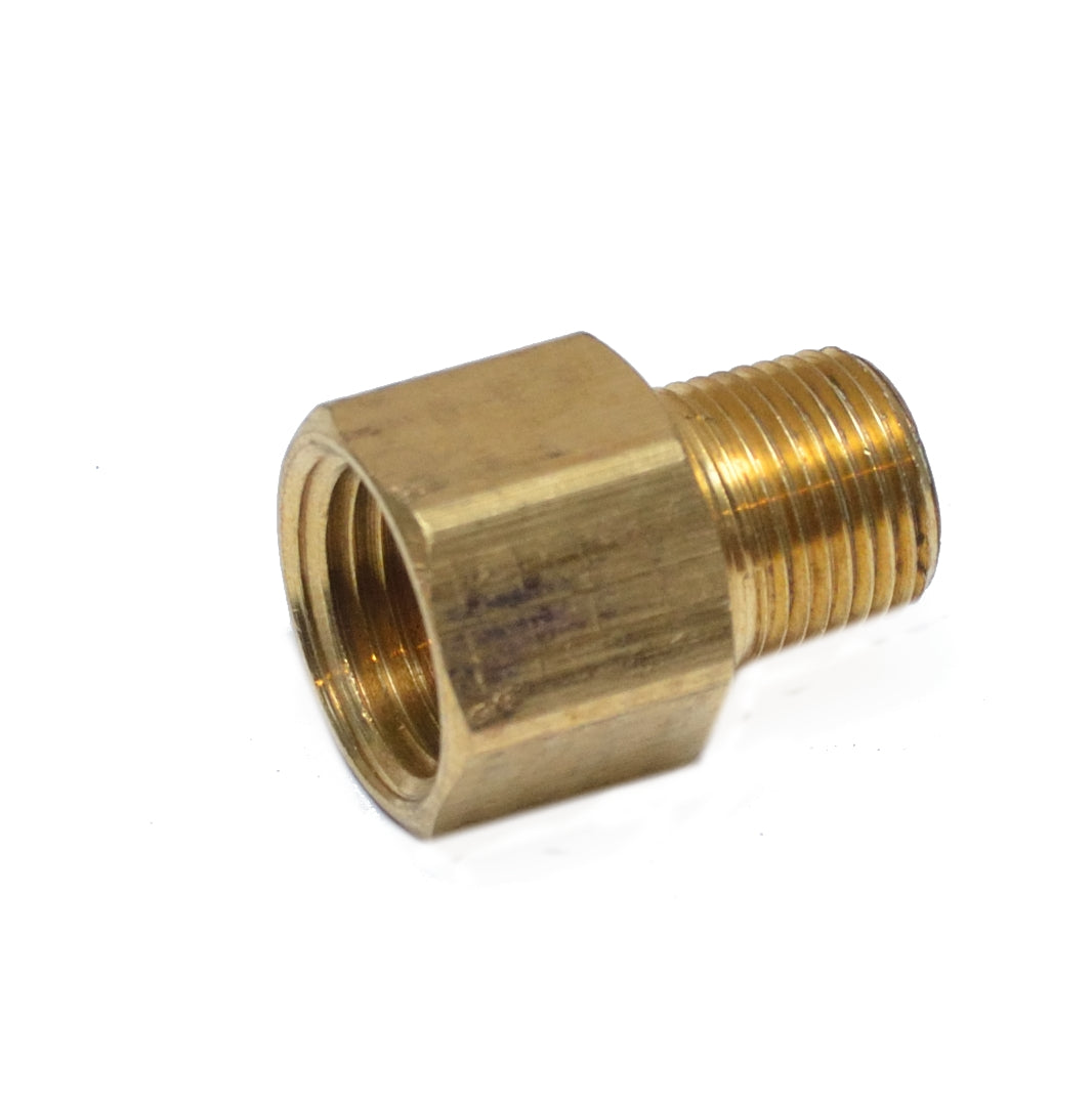 Reducer 1/2 Female Npt to 3/8 Male Npt Pipe Adapter Brass Fitting Water Air Gas Fuel