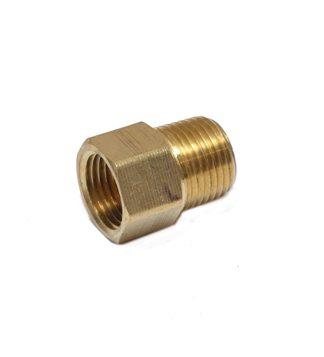 1/2 Male to Female Npt Pipe Adapter Coupling Brass Fitting Air Fuel Gas Water