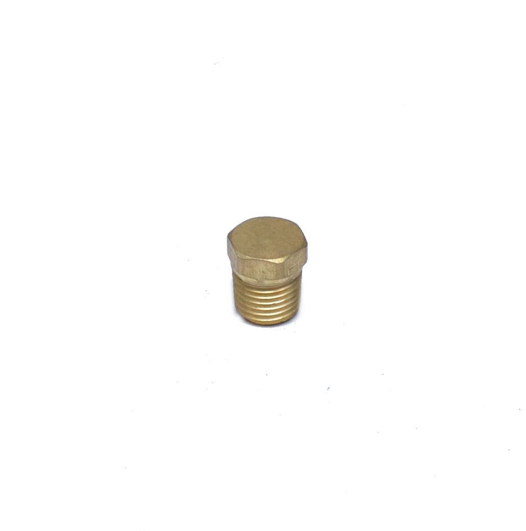 1/4 Male Npt Hex Head Pipe Plug Brass Fitting Water Oil Gas Cored Hollowbody