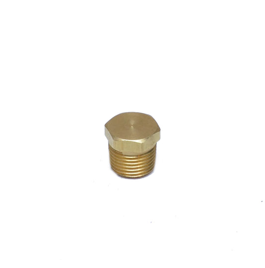 1/2 Male Npt Hex Head Pipe Plug Brass Fitting Water Oil Gas Cored Hollowbody