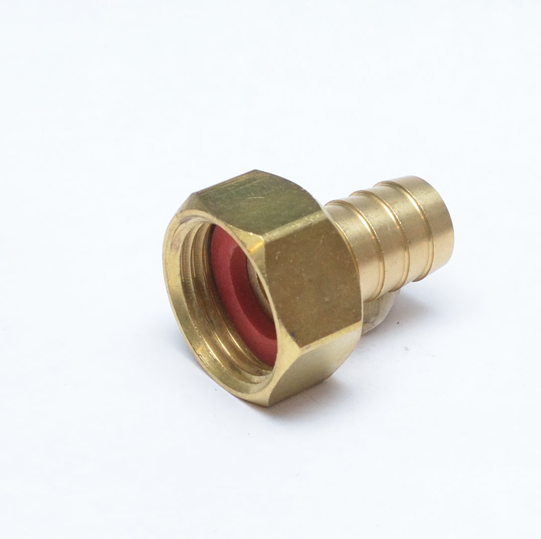 3/4" Hose ID Barb to 3/4" Female Garden Hose Thread Fitting North American Cold Water Irrigation Hot Wash Compatible