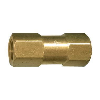 FASPARTS High Pressure Check Valve 1/4 Female NPT FIP FPT 3000 WOG