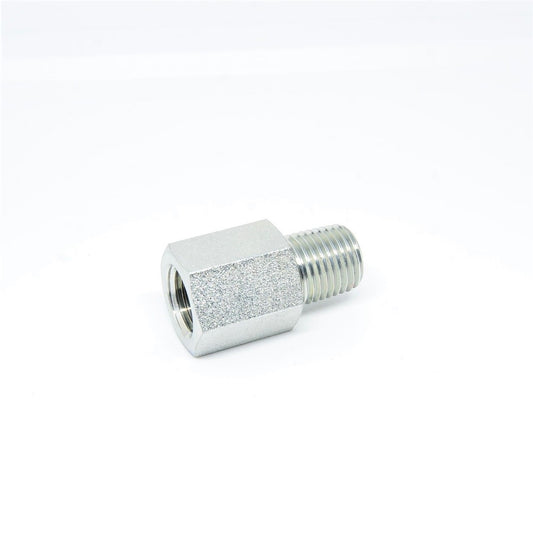 1/8 BSPP (G) Female to 1/8 BSPT (R) Male Stainless  Steel Pipe Adapter Fitting Water Oil Fuel Liquid